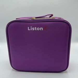 Purple Hard Sided Jewelry/Cosmetic Case